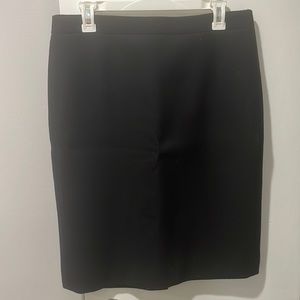 J.Crew wool No. 2 Pencil Skirt, black